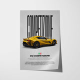 812 Competizione Car Poster