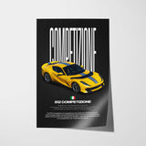 812 Competizione Car Poster