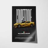 812 Competizione Car Poster