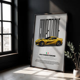 812 Competizione Car Poster