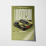 Lamborghini Sián Poster