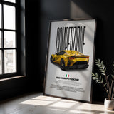 812 Competizione Car Poster