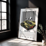 Lamborghini Sián Poster