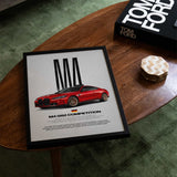 M4 G82 Competition Car Poster