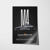 M4 G82 Competition Car Poster