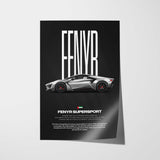Fenyr SuperSport Car Poster
