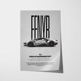 Fenyr SuperSport Car Poster
