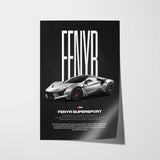 Fenyr SuperSport Car Poster