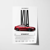 Kia Stinger GT Poster