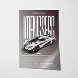 Koenigsegg One:1 Poster