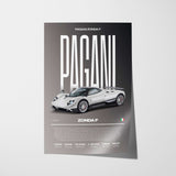 Pagani Zonda F Poster