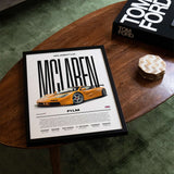 McLaren F1 LM Poster