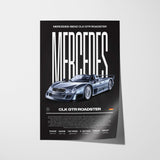 Mercedes-Benz CLK GTR Roadster Poster