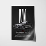 M4 G82 Competition Car Poster