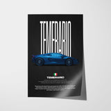 Temerario Car Poster