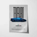 Temerario Car Poster