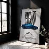 Temerario Car Poster