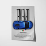 Temerario Car Poster