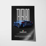 Temerario Car Poster