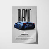 Temerario Car Poster
