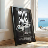 Solus GT Car Poster