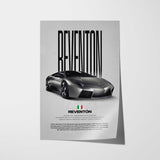 Reventon Car Poster