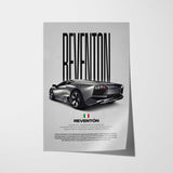 Reventon Car Poster