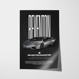 Reventon Roadster Car Poster