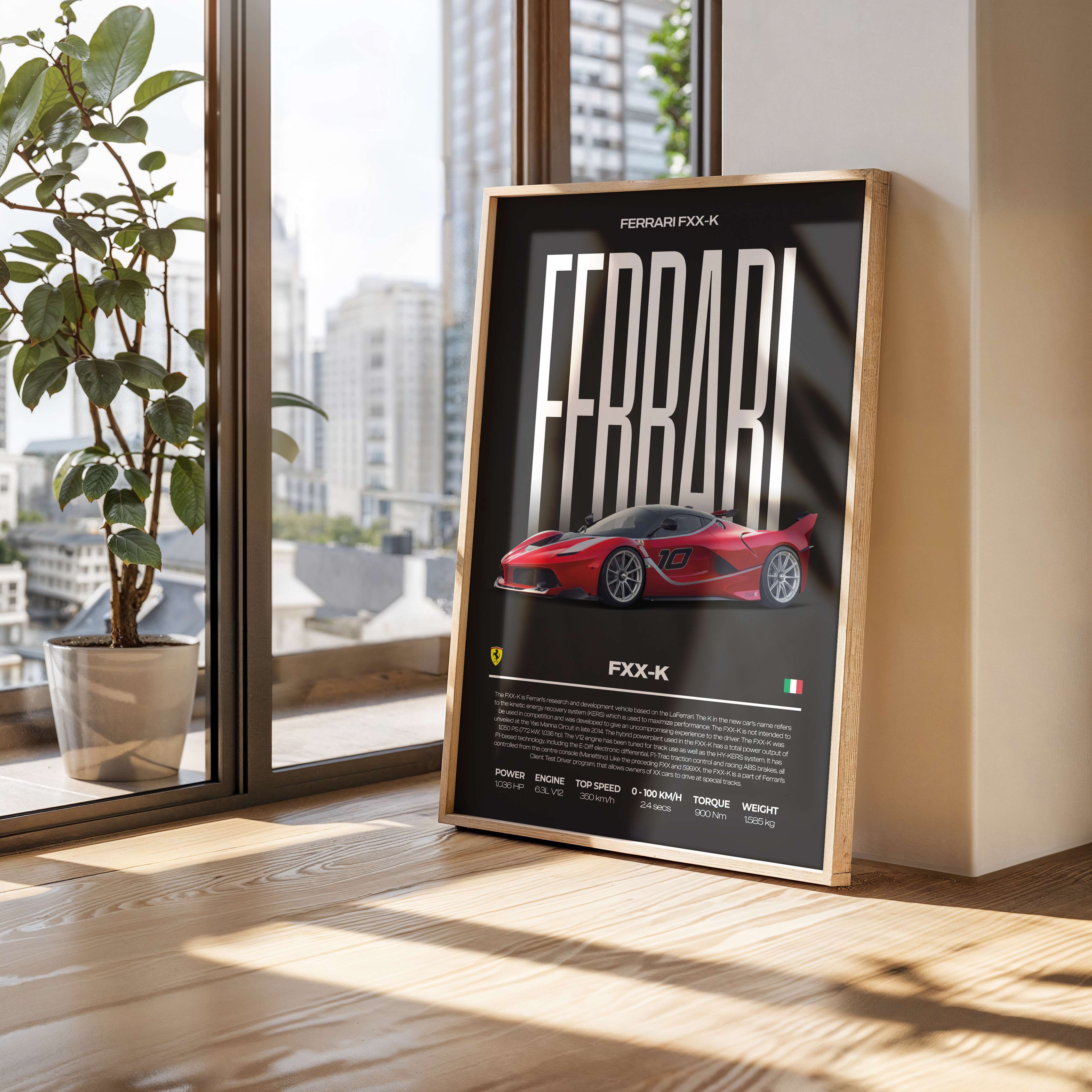 Ferrari FXX-K Poster