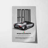 Reventon Roadster Car Poster