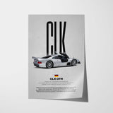 CLK GTR Car Poster