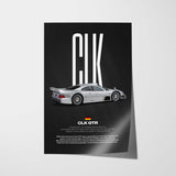 CLK GTR Car Poster