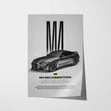 M4 G82 Competition Car Poster