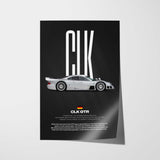 CLK GTR Car Poster