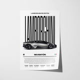 Lamborghini Reventón Poster