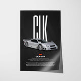 CLK GTR Car Poster