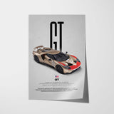 GT Car Poster