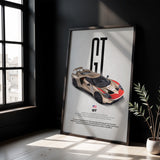 GT Car Poster