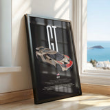 GT Car Poster