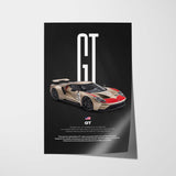 GT Car Poster