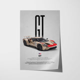 GT Car Poster
