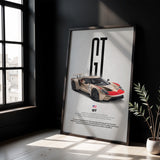 GT Car Poster