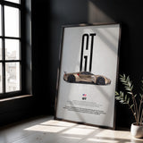 GT Car Poster