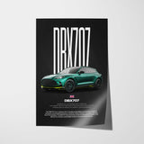 DBX707 Car Poster