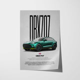 DBX707 Car Poster