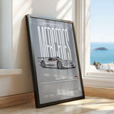 Mercedes-Benz CLK LM Poster