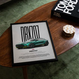 DBX707 Car Poster