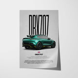 DBX707 Car Poster