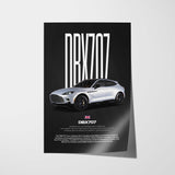 DBX707 Car Poster