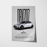 DBX707 Car Poster